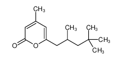 4-甲基-6-(2，4，4-三甲基戊基)-2H-吡喃-2-酮