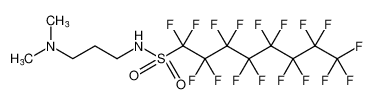 N-[3-(二甲氨基)丙基]-1，1，2，2，3，3，4，4，5，5，6，6，6-十三氟代-1-己烷磺酰胺