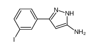 3-(3-碘苯基)-1H-吡唑-5-胺