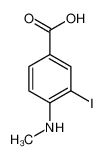 3-碘-4-(甲基氨基)苯甲酸