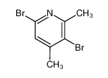 3,6-二溴-2,4-二甲基吡啶