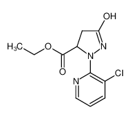 2-(3-氯吡啶-2-基)-5-氧代吡唑烷-3-羧酸乙酯