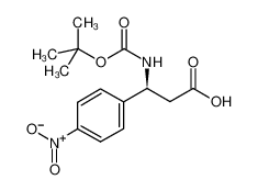 (S)-3-((叔丁氧羰基)氨基)-3-(4-硝基苯基)丙酸