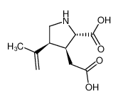 (2S,3S,4S)-3-(羧基甲基)-4-(丙-1-烯-2-基)吡咯烷-2-羧酸