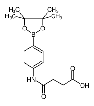 N-[4-(4，4，5，5-四甲基-1，3，2-二氧杂硼烷-2-基)苯基]琥珀酰胺酸