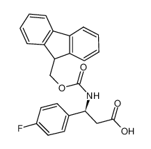 Fmoc-(S)-3-氨基-3-(4-氟苯基)-丙酸