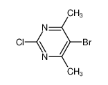 5-溴-2-氯-4，6-二甲基嘧啶