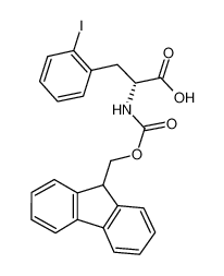 (R)-2-((((9H-芴-9-基)甲氧基)羰基)氨基)-3-(2-碘苯基)丙酸