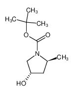 (2S, 4S)-4-羟基-2-甲基-吡咯烷-1-甲酸叔丁酯