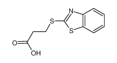 3-(2-苯并噻唑基硫代)丙酸