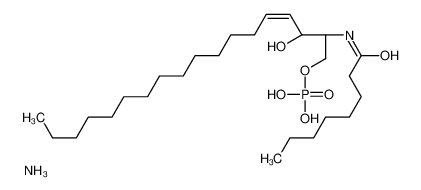 N-octanoyl-ceramide-1-phosphate (ammonium salt)