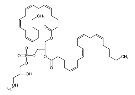1,2-diarachidonoyl-sn-glycero-3-[phospho-rac-(1-glycerol)] (sodium salt)