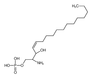 D-赤型-鞘氨醇-1-磷酸酯(C17碱) ,>99%