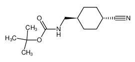(((1R，4R)-4-氰基环己基)甲基)氨基甲酸 叔丁酯