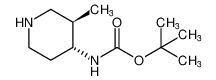 rel-叔丁基((3R，4R)-3-甲基哌啶-4-基)氨基甲酸酯