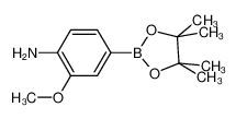 2-甲氧基-4-(4,4,5,5-四甲基-1,3,2-三氧杂硼戊环-2-基)苯胺