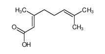 (E)-3,7-dimethylocta-2,6-dienoic acid