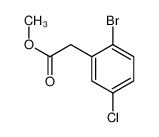 2-(2-溴-5-氯苯基)乙酸甲酯