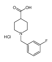 1-(3-氟苄基)-4-哌啶甲酸盐酸盐