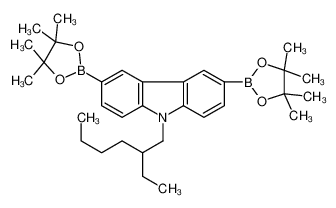 9-(2-乙基己基)-3,6-双(4,4,5,5-四甲基-1,3,2-二噁硼烷-2-基)-9H-咔唑