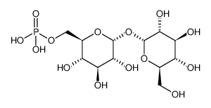 ((2R,3S,4S,5R,6R)-3,4,5-三羟基-6-(((2R,3R,4S,5S,6R)-3,4,5-三羟基-6-(羟甲基)四氢-2H-吡喃-2-基)氧基)四氢-2H-吡喃-2-基)甲基磷酸酯