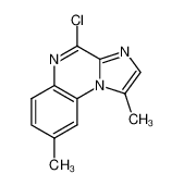 4-氯-1，8-二甲基咪唑并[1，2-a〕喹喔