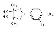 2-(3-氯-4-甲基苯基)-4,4,5,5-四甲基-1,3,2-二噁硼烷
