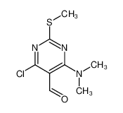 4-氯-6-(二甲氨基)-2-(甲硫基)嘧啶-5-甲醛