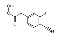 2-(4-氰基-3-氟苯基)乙酸甲酯