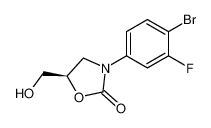 (5R)-3-(4-溴-3-氟苯基)-5-羟基甲基噁唑啉-2-酮