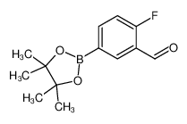 2-氟-5-(4，4，5，5-四甲基-1，3，2-二恶硼烷-2-基)苯甲醛