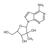 (2R,3R,4R,5R)-2-(4-氨基-7H-吡咯并[2,3-d]嘧啶-7-基)-5-(羟甲基)-3-甲基四氢呋喃-3,4-二醇