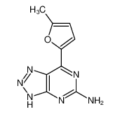 5-氨基-7-(5-甲基-2-呋喃基)-3H-[1,2,3]三唑并[4,5-d]嘧啶