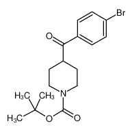 1-Boc-4-(4-溴苯甲酰)哌啶
