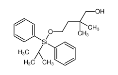 4-((叔-丁基二苯基甲硅烷基)氧代)-2，2-二甲基丁烷-1-醇