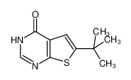 6-叔丁基-3H-噻吩[2，3-d]嘧啶-4-酮