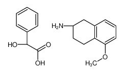 (S)-5-甲氧基-1，2，3，4-四氢萘-2-胺(S)-2-羟基-2-苯基乙酸酯