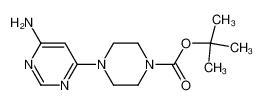 1-boc-4-(6-氨基嘧啶-4-基)哌嗪