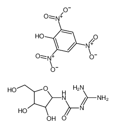 1-(二氨基亚甲基)-3-(beta-D-呋喃核糖基)脲苦味酸盐