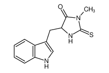 5-(1H-吲哚-3-基甲基)-3-甲基-2-硫酮-4-咪唑烷酮