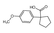 1-(4-甲氧基苯基)-1-环戊烷羧酸