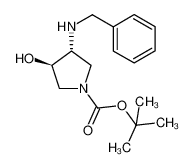 (3R,4R)-3-(苄氨基)-4-羟基吡咯烷-1-羧酸叔丁酯