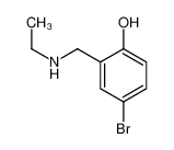 2-[(乙氨基)甲基]-4-溴苯酚
