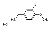 3-氯-4-甲氧基苄胺盐酸盐