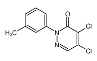 4，5-二氯-2-(3-甲苯基)哒嗪-3-酮