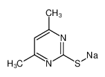 2-巯基-4，6-二甲基嘧啶钠盐(4，6-二甲基-2-巯基嘧啶钠盐)