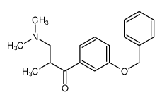 1-(3-(苄氧基)苯基)-3-(二甲基氨基)-2-甲基丙-1-酮
