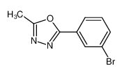 2-(3-溴苯基)-5-甲基-1,3,4-噁二唑