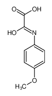 2-((4-甲氧苯基)氨基)-2-氧亚基乙酸
