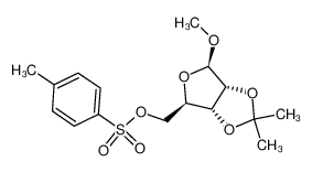 1-甲氧基-2,3-O-异亚丙基-5-O -对甲苯磺酰基-beta-D-呋喃核糖苷